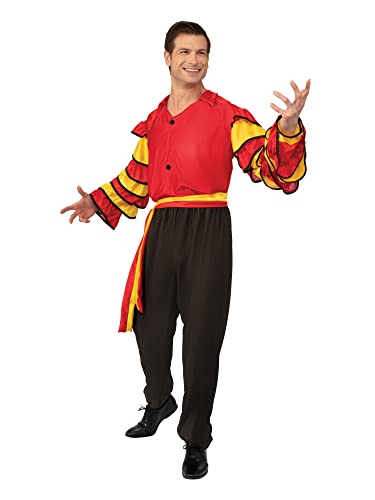 Bristol Novelty Costume de Rumba pour Homme. Adulte, Uni, AC626, Black, Taille Unique Halloween