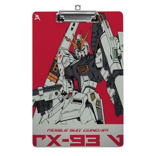ガンダム アクリル クリップボード A4 バインダー クリップホルダ 資料ケース ァイルボード スケッチボード ライティングパッド おしゃれ かわいい 人気 携帯便利 縦型 厚手ク 文房具 絵画 教室 事務用