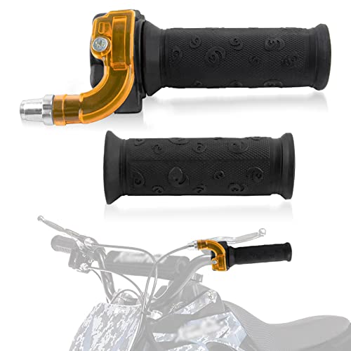 PSLER Kit de Jeu de Câbles D'accélérateur à Limite Contrôlable Poignee Accelerateur pour 47Cc 49Cc Pocket Bike Mini Moto Dirt Bike