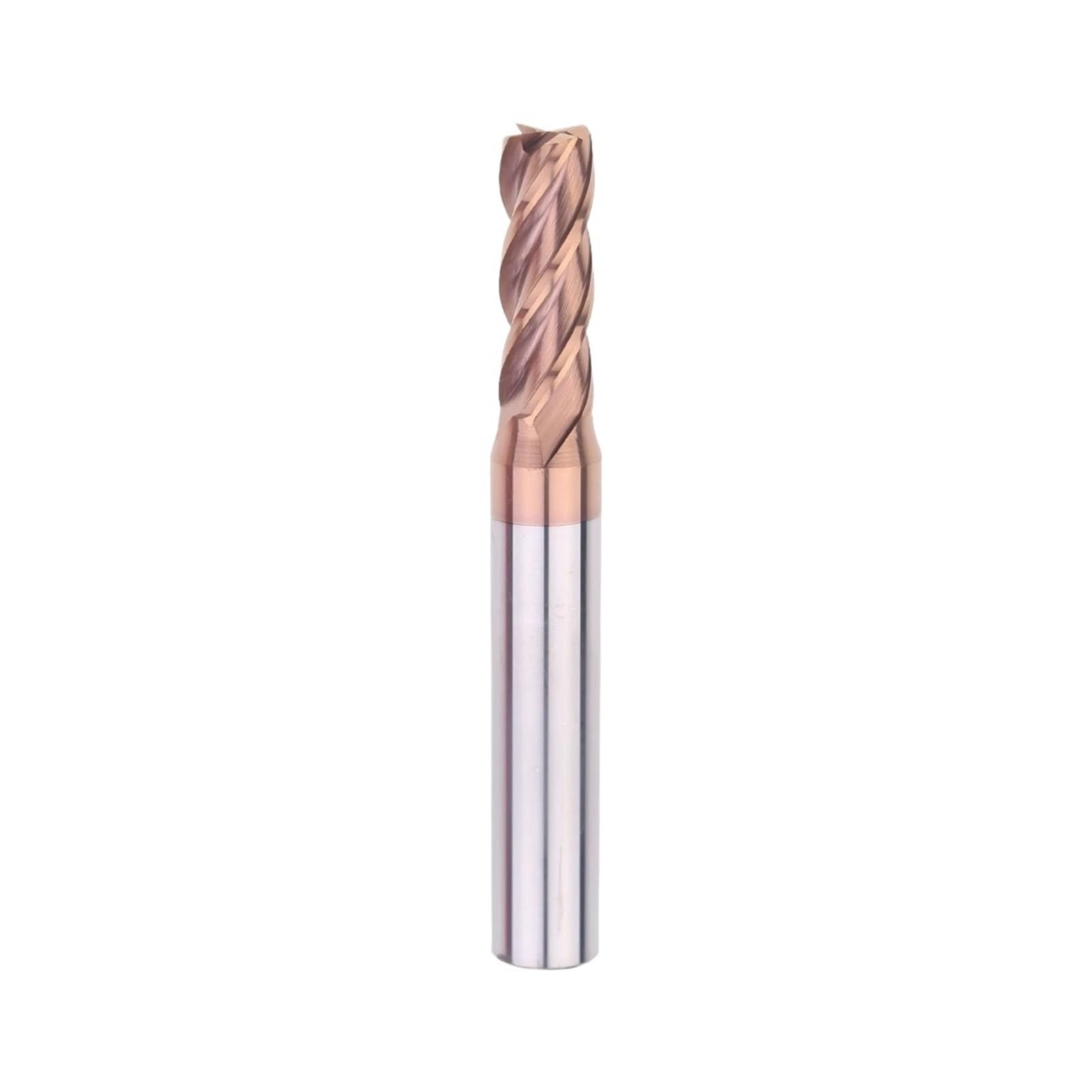 1pc HRC55 4 flet stal wolframowa z węglika czołowego frez trzpieniowy narzędzia do obróbki CNC ze stali nierdzewnej 8.9-13.9mm Dia(D11.4X30XD12X75)