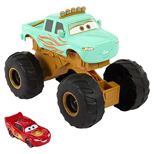 Disney Cars Toys, Cars On The Road Circus Stunt Ivy Vehicle, Jumping Monster Truck Inspired By Disney+ Show #TOP2