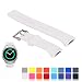 Feskio for Samsung Gear S2 SM-R720/R730 Watch Replacement Band Accessory Small/Large Size Soft Silicone Wristband Strap Smartwatch Sport Band Fit for Samsung Galaxy Gear S2 SM-720/SM-730 Smartwatch