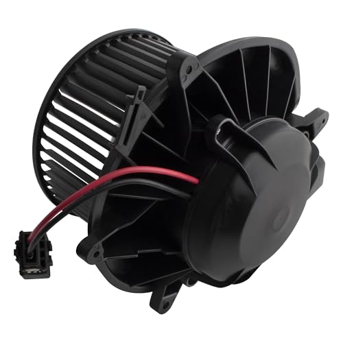Image of BOXI 700327 HVAC Heater Blower Motor Assembly Fits for Ford Mustang 2015 2016 2017 2018 2019 2020 Front Side /Replaces PM4489 FR3B19846AA FR3Z19805B