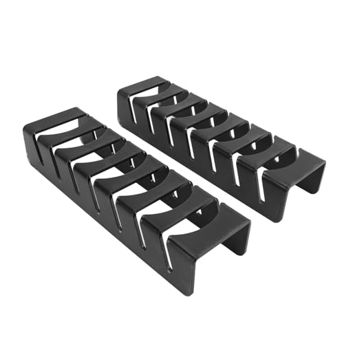 Hat Stand for Baseball Caps Set, 2 Pcs No Install Acrylic Hat Organizer for 14 Baseball Caps, Display and Organizer, for Bedroom, Closet, Office (Type 1)