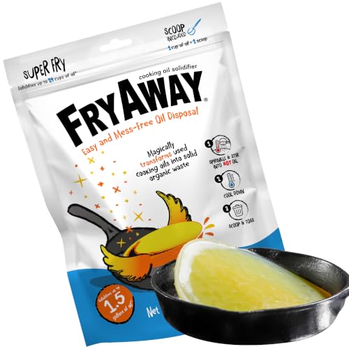 Image of FryAway® Super Fry Cooking Oil Solidifier, 24 Cups, Shark Tank