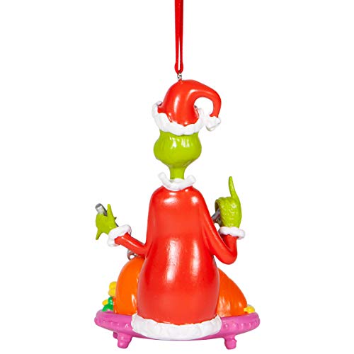 Department 56 Dr. Seuss The Grinch Cutting The Roast Beast Hanging Ornament, 3.75 Inch, Multicolor #TOP2