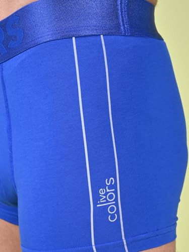 Image of Rupa Colors Pep Collection Trunk for Men, Cotton Blend, Anti Ride-Up, Snug Fit, Pack of 1
