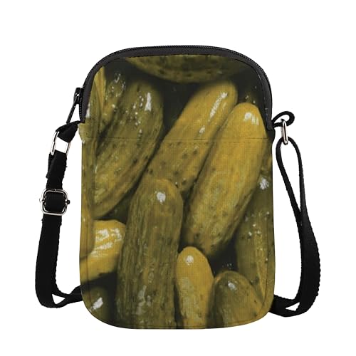 Pickle Crossbody Bag Pickle Lovers Gift Pickle Party Cucumber Gift For Women Pickle Eater Gift Pickle Stuff Pickle Handbag