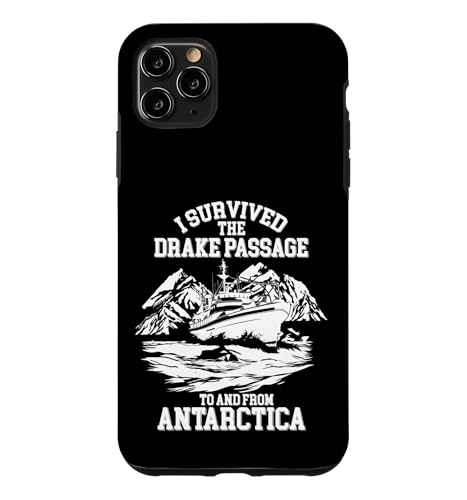 ��ɃN���[�Y �h���C�N�ʘH I Survived Antarctica �X�}�z�P�[�X iPhone 11 Pro Max �p