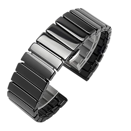 Bracelet de montre en céramique du bureau aux soirées chics