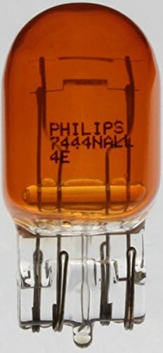 Philips 7444NA LongerLife Miniature Bulb, 2 Pack