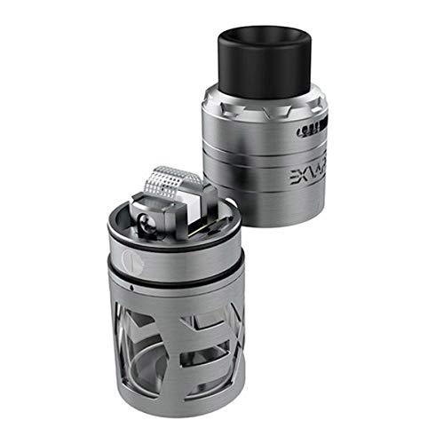eXvape eXpromizer TCX RDTA Tank Clearomizer 7 ml, Durchmesser 25 mm, Top Coiler, Verdampfer für e-Zigarette, black matt – Bild 4