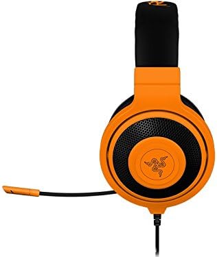 Razer Kraken Pro Over Ear PC and Music Headset, Neon Orange (RZ04-00871100-R3M1)