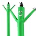 Torero Inflatables Air Dancer Tube Man Inflatable, Green, 20-Feet