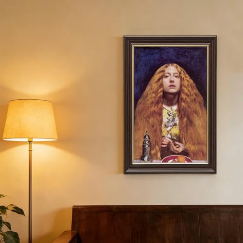 Impression sur toile John Everett Millais tableau 20x30 cm