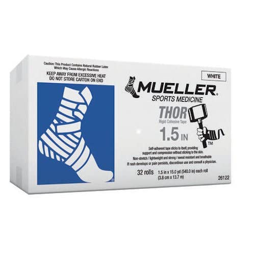 Mueller Nastro Adesivo Grigio 3,8 Cm – 32 Rotoli (confezione 130829)