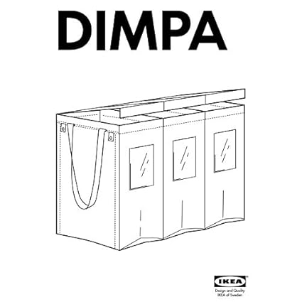 ikea dimpa recycling bolsas