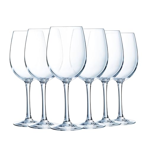Chef & Sommelier - Collection Cabernet - 6 verres à pied Tulipe 47 cl - Fabriqués en France - Emballage renforcé