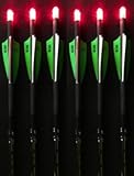 Summit Archery Products 6 Victory Crossbow Bolts with 6 Red Lighted Nocks (20