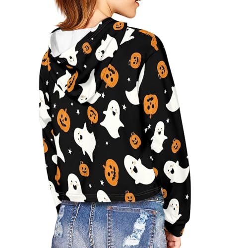 Flashideas Girls Sweatshirt Soft Lightweight and Comfortable short version Fashion Outfit for Age 6-164