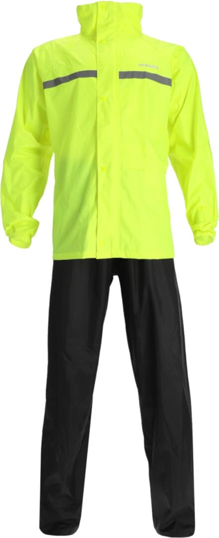 Acerbis Traje De Lluvia Acerbis Line - Impermeable Y Visible En Ruta Antipioggia Unisex - Adulto