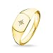 Produktbild Thomas Sabo Ring Vintage Stern Gold, Größe 58, Sterlingsilber, D_TR0038-924-14