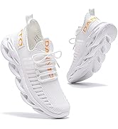 DANNTO Laufschuhe Herren Turnschuhe Damen Sneaker Leichte Atmungsaktiv rutschfeste Sportschuhe Gy...