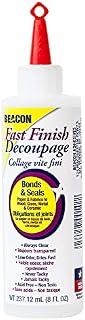 Beacon Adhesives Fast Finish Decoupage 8oz