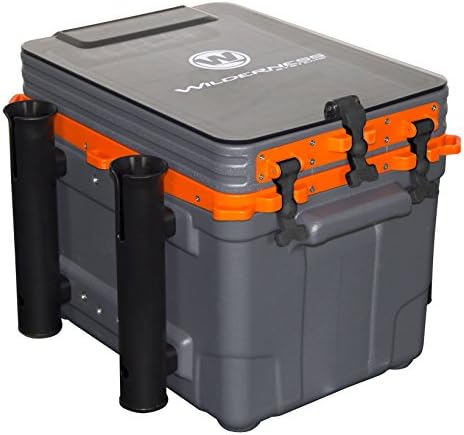 Wilderness Systems Kayak Crate | 4 Rod Holders | Kayak Tackle Storage | Fits Most Kayaks