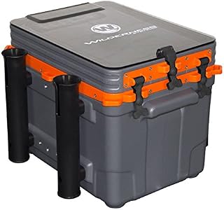 Wilderness Systems Kayak Crate | 4 Rod Holders | Kayak Tackle Storage |