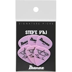 Ibanez B1000SV-MP Lot de 6 médiators Signature Steve Vai, 1.0mm, Rose - Les Beatles, Paul McCartney, John Lennon, RIngo Starr, George Harrison Ibanez B1000SV-MP Lot de 6 médiators Signature Steve Vai, 1.0mm, Rose – Image 4