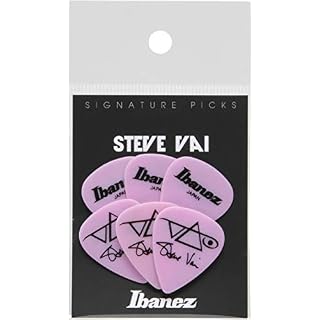 Ibanez B1000SV-MP Lot de 6 médiators Signature Steve Vai, 1.0mm, Rose - Les Beatles, Paul McCartney, John Lennon, RIngo Starr, George Harrison Ibanez B1000SV-MP Lot de 6 médiators Signature Steve Vai, 1.0mm, Rose – Image 4