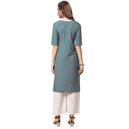 Image of Pinkmint Women's Crepe Digital Print Straight Kurta [Pack of 4]