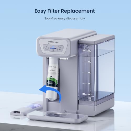Image of GLACIER FRESH New Upgraded Elarisey Filtration Technology, Replacement Filter Replacement for C03 Coolon Countertop Cold Water Purifier (1-Pack)