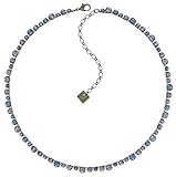  Konplott Kette - Beach Sea Sun - blau/braun Antik Messing