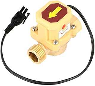Water Flow Switch Brass Pump Pressure Water Flow Control Sensor Switch G1/2 Female Male Thread For Water Pressure Area