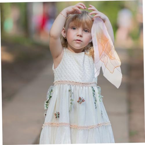 15pcs Colorful Dance Scarves for Performance and Juggling Square Play Scarves Visual Toys for Boys and Girls and Dance Classes4