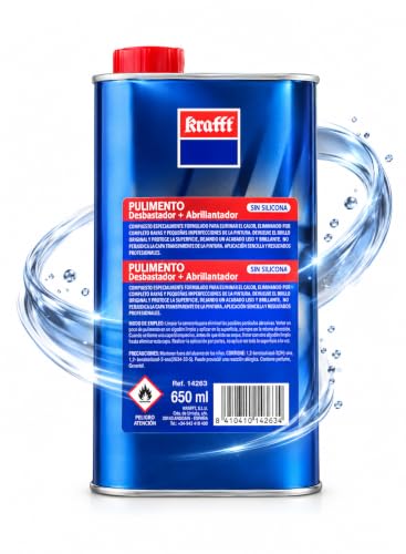 Krafft Pulimento Coche para Eliminar Arañazos Superficiales –650 ml