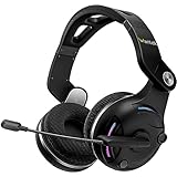 Wantek Wireless Headset with Microphone & Noise Canceling - Bluetooth & USB, 48 Hrs Playtime