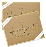 karte hochzeitstag eltern Sowohl die Karten als auch die Umschläge bestehen aus Recyclingpapier und fühlen sich sehr natürlich und umweltfreundlich an.