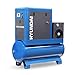 Price comparison product image Hyundai 350L 10hp, 38CFM, 10 Bar, Screw Compressor, Digital Control, High Efficiency Screw Air Compressor, 7.5kW, 3 Phase Motor, Blue