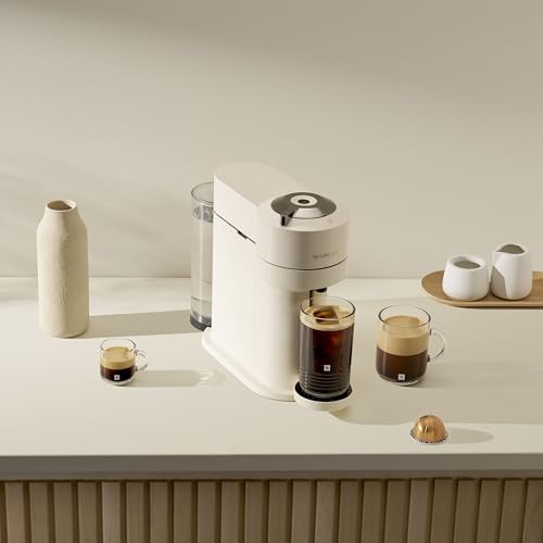 Nespresso Vertuo Next Single Serve Coffee and Espresso Machine by Breville, White and Chrome by Nespresso - Image 5