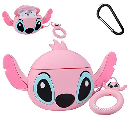 Limited Joyleop(Q-Pink) Compatible with Airpods 1/2 Case Cover, 3D Cute Cartoon Animal Funny Fun Cool Kawaii Fashion,Silicone Character Skin Keychain Ring, Girls Boys Teens Kids,Case for Airpod 1& 2 Discount 80% Joyleop(Q-Pink) Compatible with Airpods 1/2 Case Cover, 3D Cute Cartoon Animal Funny Fun Cool Kawaii Fashion,Silicone Character Skin Keychain Ring, Girls Boys Teens Kids,Case for Airpod 1& 2