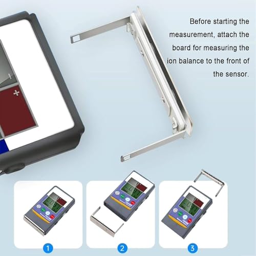 Medidor Digital Portátil de Campo Electroestático Ion Balance miniatura 6