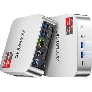 ACEMAGIC Mini PC Windows 11 Pro AMD Ryzen 7330U 16GB DDR4 RAM 256 SSD 28W