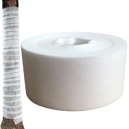 Ofcwoa Envoltura de árbol para proteger en invierno, 59,7 m, protección contra el frío, para la corteza de árbol, para jardín, patio, parque, césped