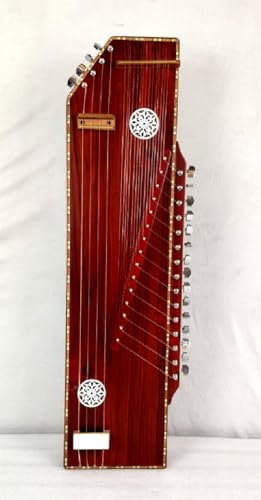 Musical String Instrument Full Rich Drone Sound 2 In One Swarmandal Cum Tanpura