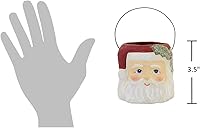 Vista 3 de Bethany Lowe Designs Holly Jolly Santa - Cubo pequeño
