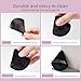 Scaups 24Pcs Black and Pink Powder Puff, Triangle Powder Puffs, Powder Puffs for Makeup and Cosmetic Foundation