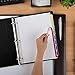 Avery 8-Tab Binder Dividers, Easy Print & Apply Clear Label Strip, Index Maker, Pastel Tabs, 5 Sets (11991)